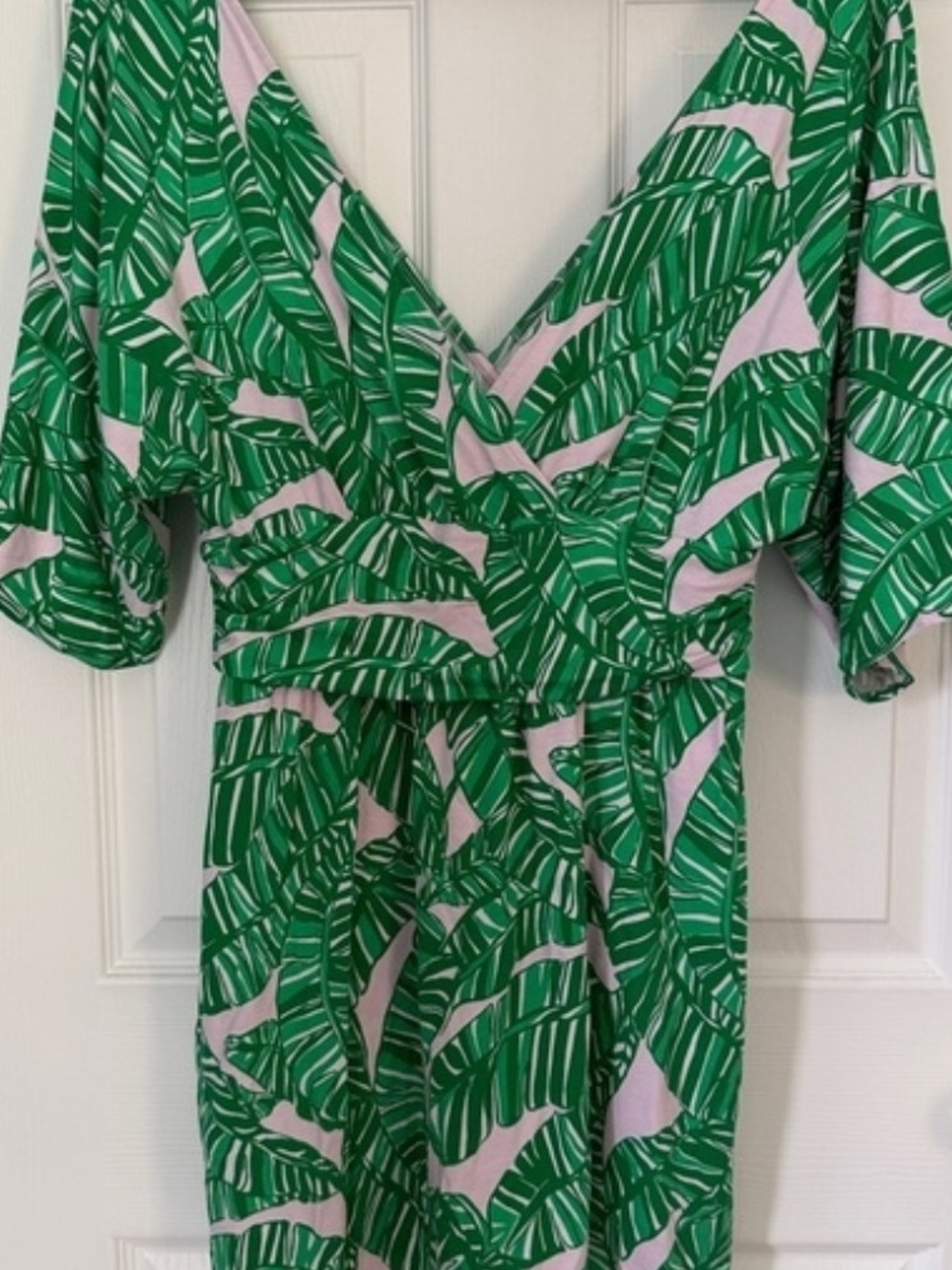 NWOT LILLY PULITZER SIZE LARGE PARIGI SKORT ROMPER- LETS GO BANANAS Sz M